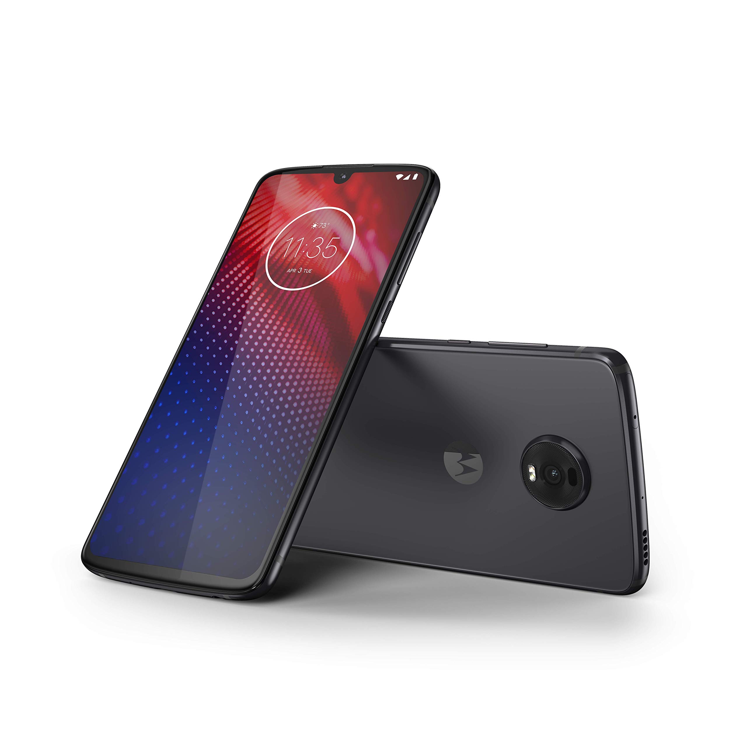 Moto Z4 with Instaprint Mod | Unlocked | Made for US by Motorola | 4/128GB | 48MP Camera | Gray