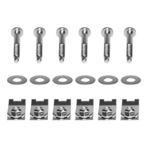 Truck Bed Mounting Bolt Nut Hardware Kit Fits 1997-2014 Ford F150, 1997-1999 Ford F250, 2006-2008 Lincoln Mark LT Pickup Replaces # W708605S436 W709424S901 924-313