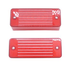 2 Pcs Rear Tail Light Lens 6672276 for Bobcat Skid Steer Loader A300 S100 S130 S150 T110 T140 T180 T190 T200 T250