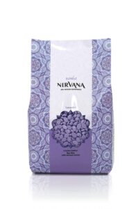 italwax lavender nirvana premium spa - hard stripless wax beads 2.2 lbs. - 1 kg.