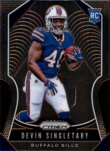 2019 Prizm Football #335 Devin Singletary RC Rookie Card Buffalo Bills Official Panini NFL Trading Card