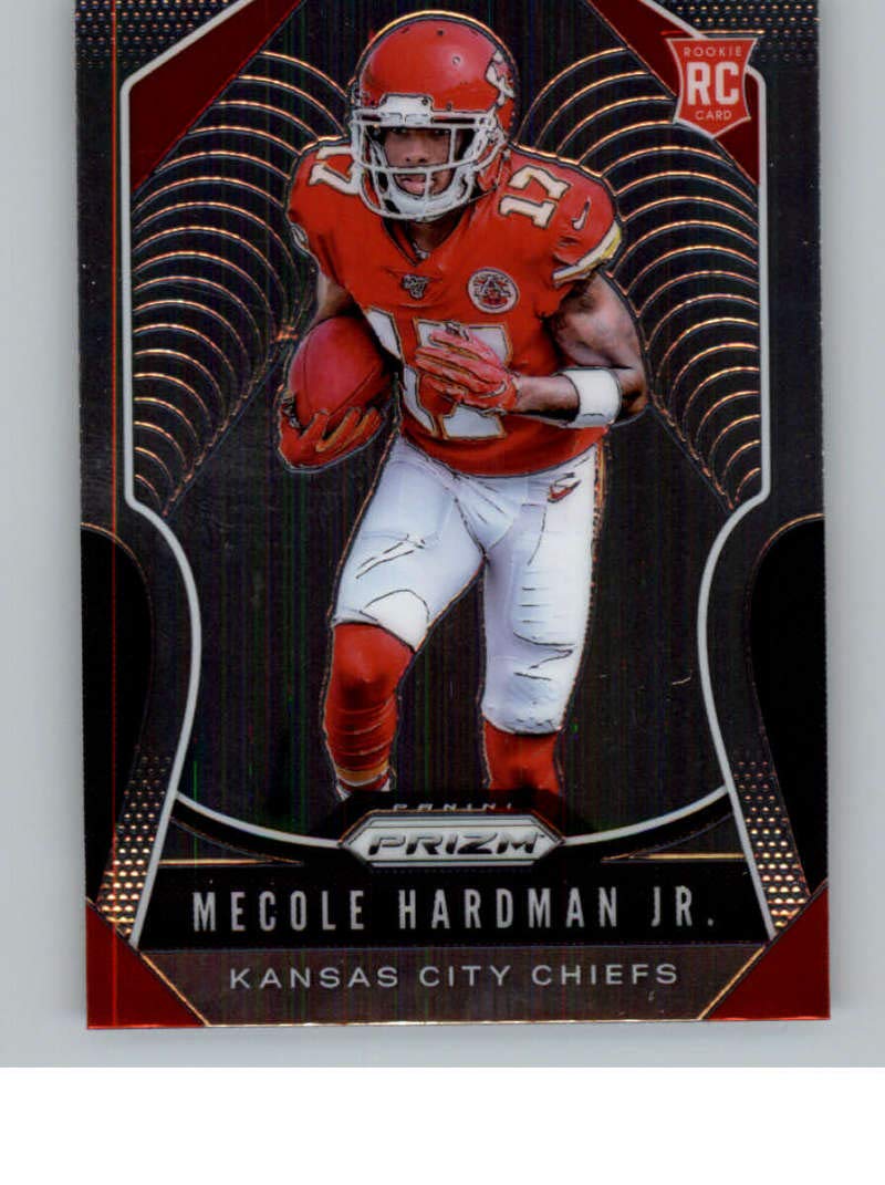 2019 Prizm Football #345 Mecole Hardman Jr. RC Rookie Card Kansas City Chiefs Official Panini NFL Trading Card