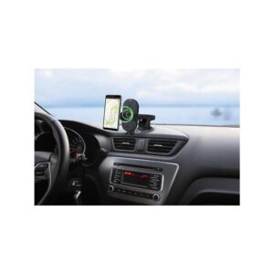 Kenwood CAX-HL10Qi 15W Qi Wireless Charging Car Mount with One-Touch Release, Compatible with Qi Enabled Phones | Motorized Clamp | Infrared Sensor Lock | 15W Fast Charging