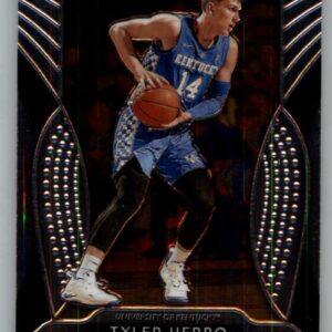 2019-20 Panini Prizm Draft #15 Tyler Herro RC Rookie Kentucky Wildcats Basketball Trading Card