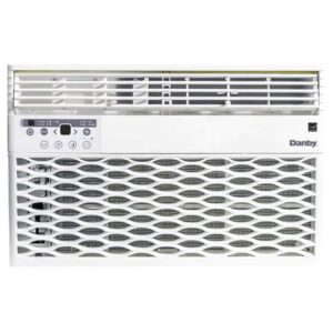 Danby DAC060EB6WDB 6,000 BTU Window Air Conditioner, Programmable Timer, LED Display and Remote Control, Ideal for Rooms Up to 250 Square Feet, in White