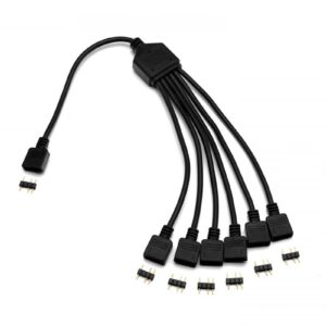 EKWB EK-D-RGB 6-Way Splitter Cable