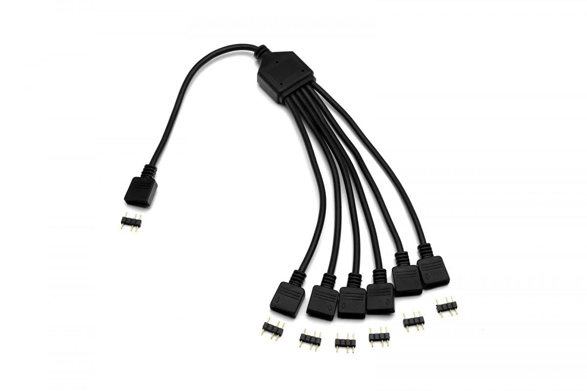 EKWB EK-D-RGB 6-Way Splitter Cable