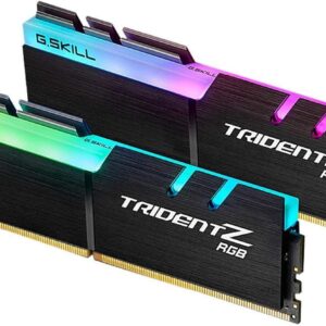 G.SKILL Trident Z RGB Series (Intel XMP) DDR4 RAM 16GB (2x8GB) 3600MT/s CL18-22-22-42 1.35V Desktop Computer Memory UDIMM (F4-3600C18D-16GTZR)