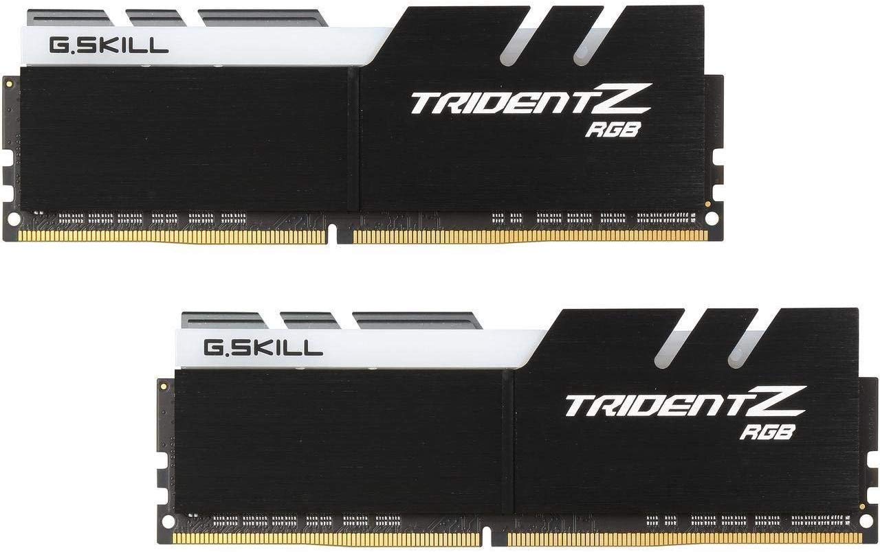 G.SKILL Trident Z RGB Series (Intel XMP) DDR4 RAM 16GB (2x8GB) 3600MT/s CL18-22-22-42 1.35V Desktop Computer Memory UDIMM (F4-3600C18D-16GTZR)