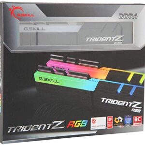 G.SKILL Trident Z RGB Series (Intel XMP) DDR4 RAM 16GB (2x8GB) 3600MT/s CL18-22-22-42 1.35V Desktop Computer Memory UDIMM (F4-3600C18D-16GTZR)