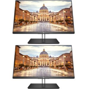 HP Z27 27 Inch IPS LED Backlit Monitor 2-Pack, 4K UHD 3840 x 2160 (2TB68A8#ABA)