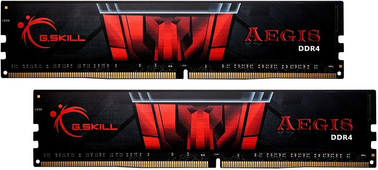 G.SKILL AEGIS Series (Intel XMP) DDR4 RAM 16GB (2x8GB) 3200MT/s CL16-18-18-38 1.35V Desktop Computer Memory UDIMM (F4-3200C16D-16GIS)