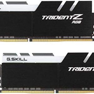 G.SKILL Trident Z RGB Series (Intel XMP) DDR4 RAM 32GB (2x16GB) 3600MT/s CL18-22-22-42 1.35V Desktop Computer Memory UDIMM (F4-3600C18D-32GTZR)