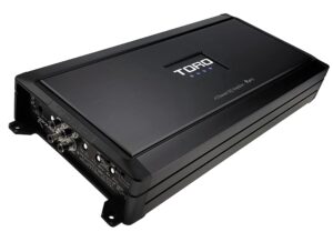 toro tech – rx4s, 80 watts x 4 rms @ 4 ohm / 4 channel car amplifier, sound quality class a/b design, built-in auto sensing turn-on, full range speaker or subwoofer amplifier