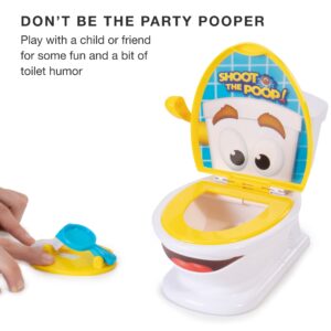 Brybelly The Original Shoot The Poop - Funny Family Game - Fast and Frenzied Flushing Poop Game with Fun Sounds for Kids