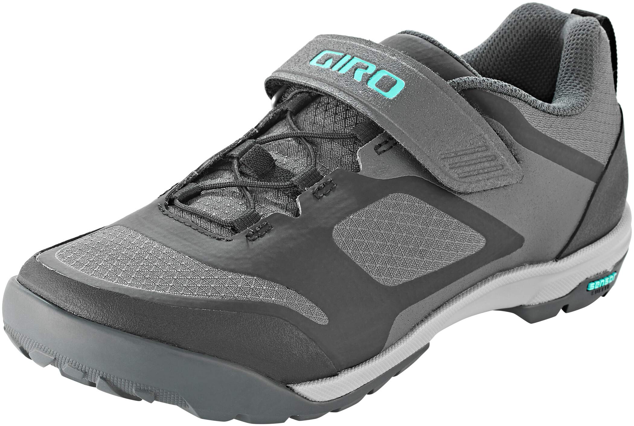 Giro Ventana Fastlace W Womens Mountain Cycling Shoes - Dark Shadow (2023), 40