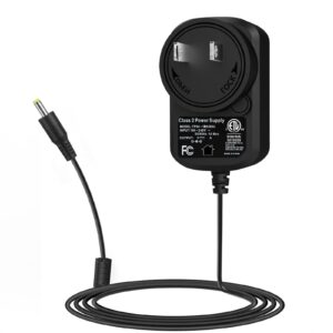 hy1c 21w power cord replacement for alexa echo 1st 2nd generation, echo show 1st gen, echo show 5 (3rd gen), echo plus 1st gen, echo look, echo link, fire tv 2nd gen, 15v 1.4a power adapter cable