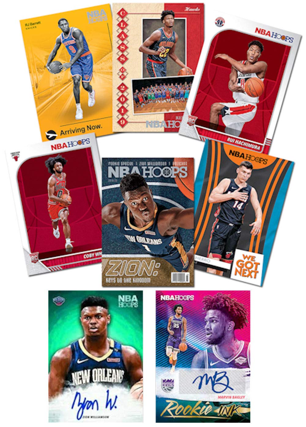 2019/20 Panini Hoops NBA Basketball RETAIL box (24 pks/bx)