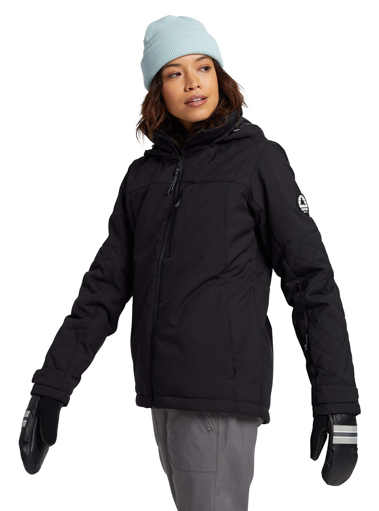 Burton Womens Tulum Stretch Jacket, True Black, X-Small