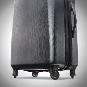 American Tourister Moonlight Hardside Expandable Luggage with Spinner Wheels, Anthracite, Checked-Large 28-Inch