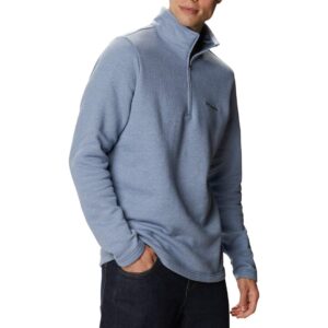 Columbia Men's Great Hart Mountain III Half Zip Bluestone