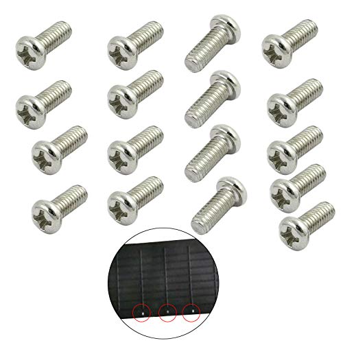 Chuancheng 17Pcs Steel Bolts for Xiaomi M365 Electric Scooter Bottom Board Screws 3x8mm