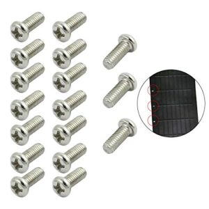 Chuancheng 17Pcs Steel Bolts for Xiaomi M365 Electric Scooter Bottom Board Screws 3x8mm