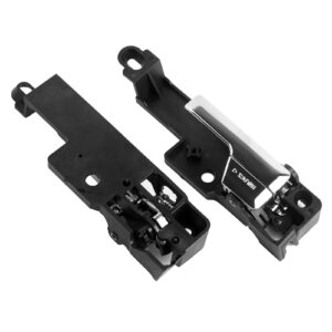 NPAUTO Interior Door Handle Front Driver Passenger Side Pair Replacement for Ford Fusion 2006 2007 2008 2009 2010 2011 2012, 06-11 Mercury Milan, 07-12 Lincoln MKZ, 6E5Z5422601A