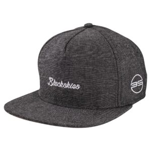 Blackskies Eos Vol. II Snapback Cap | Jeans Black Visor Unisex Premium Baseball Cap Denim Basecap Stick