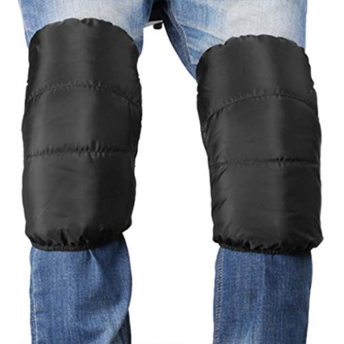 Down Filling Knee Warmer Waterproof Knee Pads Leg Protector Adjustable Thermal Legging Windproof Cozy Leg Knee Covers for Unisex Women Men Winter Motorcycle Bike Skiing Hiking