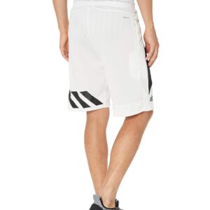 adidas Male Creator 365 Shorts, White/Black , S