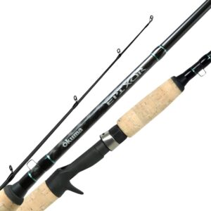 okuma epixor carbon inshore 1 piece fishing rod- epi-c-701h