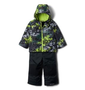 columbia youth frosty slope set, waterproof jacket & snow pants