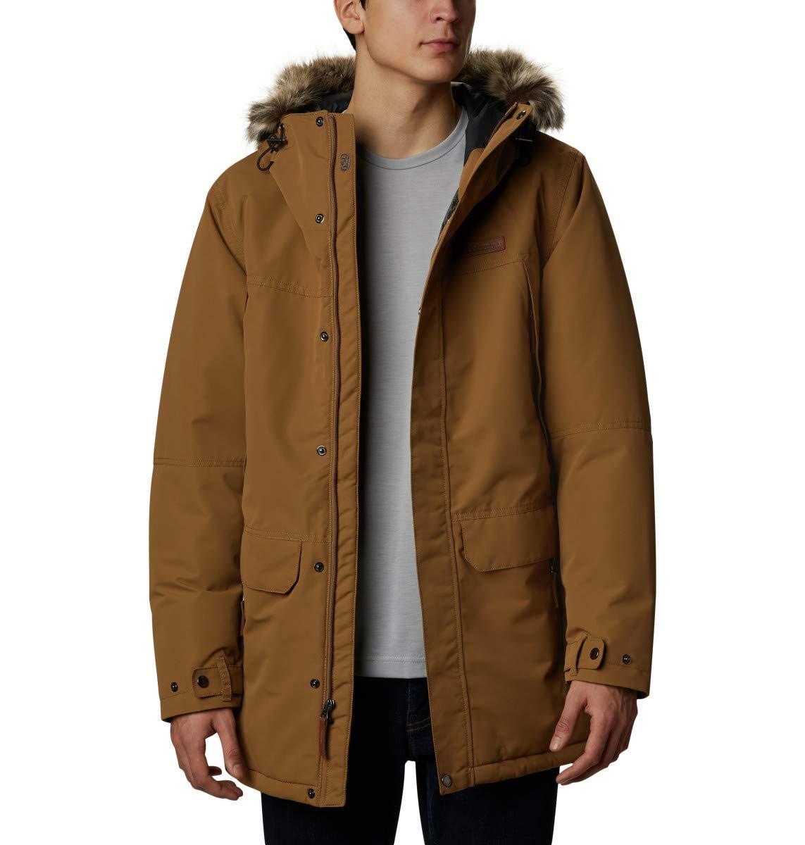 Columbia Men's South Canyon Long Down Parka, Waterproof & Breathable