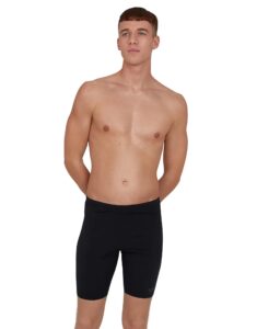 speedo essentials endurance + jammer swim shorts 38 black