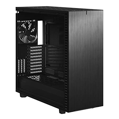 Fractal Design Define 7 XL Black Solid Brushed Aluminum/Steel E-ATX Silent Modular Full Tower Computer Case