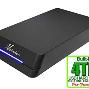 Avolusion HDDGear Pro 4TB (4000GB) 7200RPM 64MB Cache USB 3.0 External Gaming Hard Drive (for Xbox ONE X/S, Pre-Formatted) - 2 Year Warranty