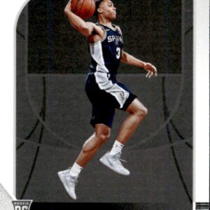 2019-20 Panini NBA Hoops #224 Keldon Johnson San Antonio Spurs Rookie Basketball Card