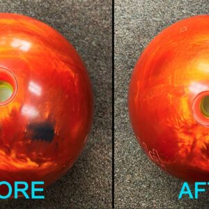 Lane Ghost Bowling Ball Cleaner Spray - USBC Approved - Oil, Scuff, and Belt Mark Cleaner - Restores Tack and Prolongs Lifespan of Ball