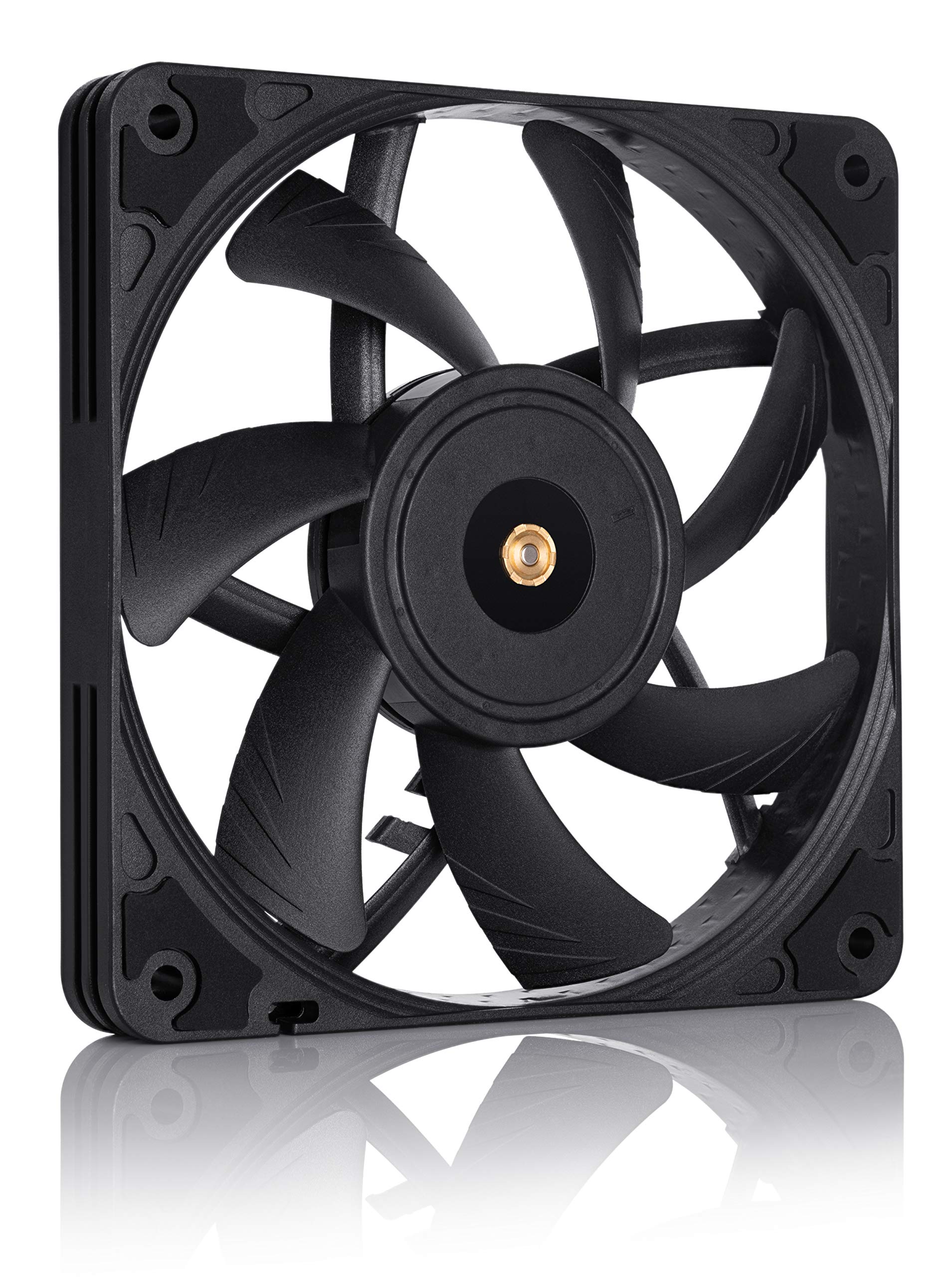 Noctua NF-A12x15 PWM chromax.Black.swap, Premium Quiet Slim Fan, 4-Pin (120x15mm, Black)