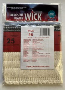 wick #8 for heat mate/sengoku cv2000, 2200, 2230, hmhc 2230, mega-230, kh-250, cv-23k