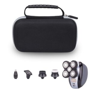 Aproca Hard Storage Portable Case, for Remington Balder Pro Head Shaver XR7000 and Accessories