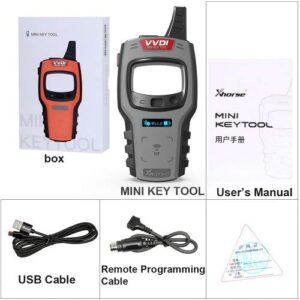 Keyecu for Xhorse VVDI Mini Key Tool Remote Key Programmer Support for iOS and Android Global Version