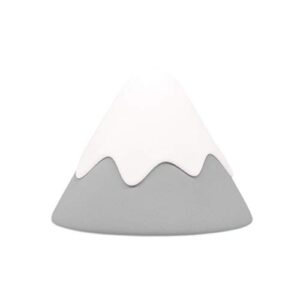 led night nursery lamp table night light rechargeable snow mountain shaped lamp bedside lamp for room