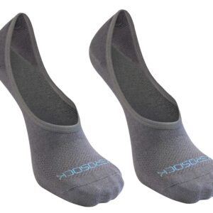 ZeroSock Bamboo Viscose Super Low Invisible Socks With Mesh Ventilation with Anti-Slip Gel Heel Grip (4 Pairs Per Box)