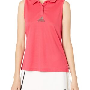 adidas womens Tennis Match Tank HEAT.RDY Power Pink Small