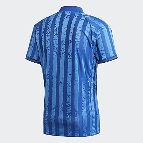 adidas Male Freelift Engineered Aeroready Tee , Team Royal Blue/White , M