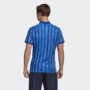 adidas Male Freelift Engineered Aeroready Tee , Team Royal Blue/White , M