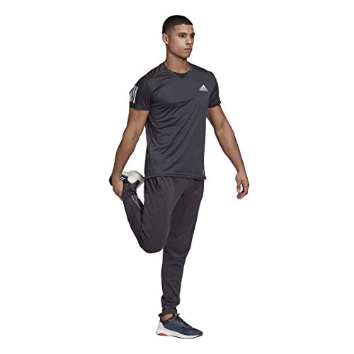 adidas Men's Own The Run Tee, Black, X-Large