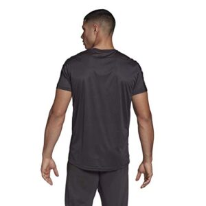 adidas Men's Own The Run Tee, Black, X-Large